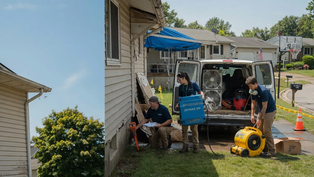 Ceiling Leak Cleanup in Brownville, NE near me