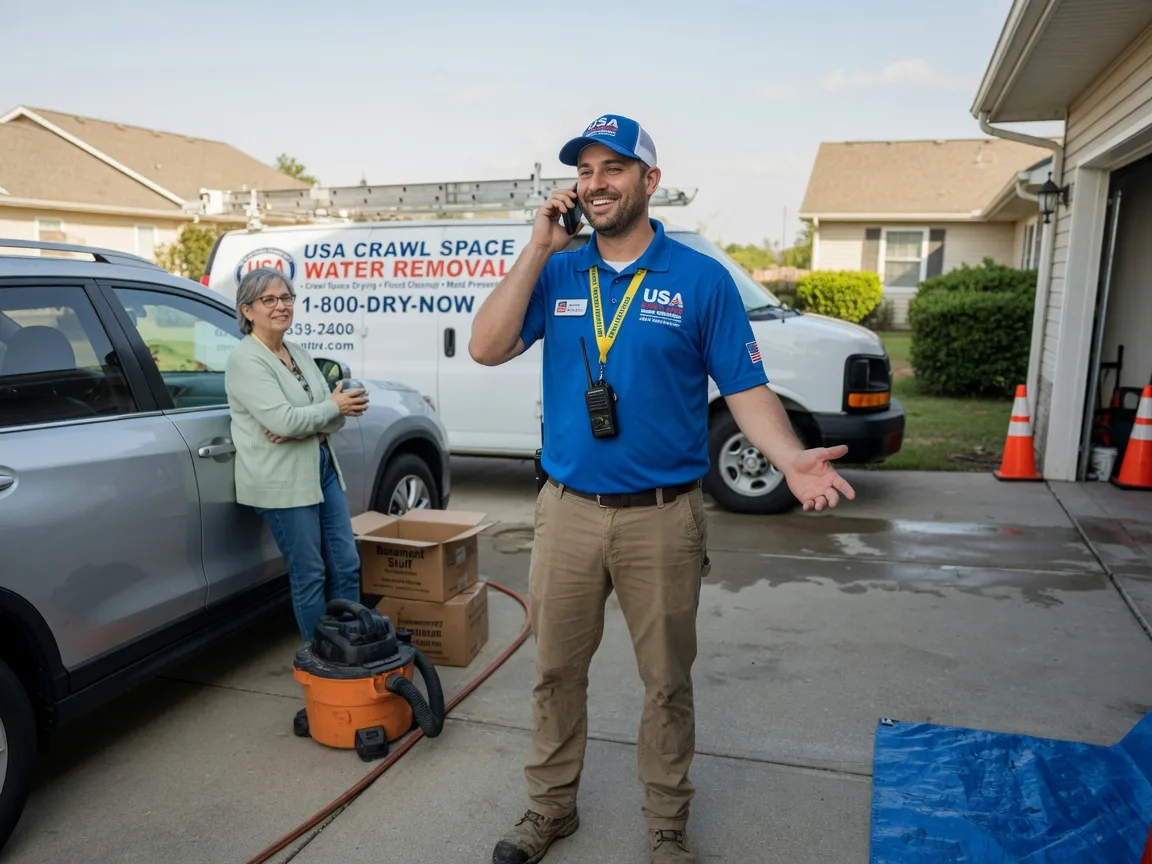 Crawl Space Water Removal Brownville, NE FAQs